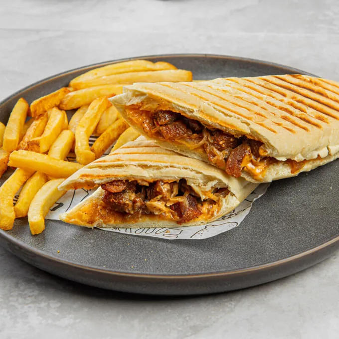 Sándwich El Fidel — Oye Chico, comida cubana